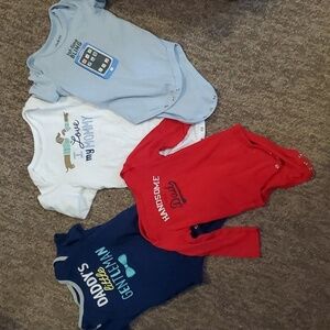 Baby onesies size 6 to 12 months